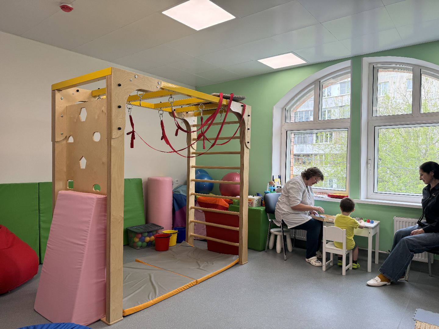 детская поликлиника , капитальный ремонт поликлиники, ленинский городской округ,