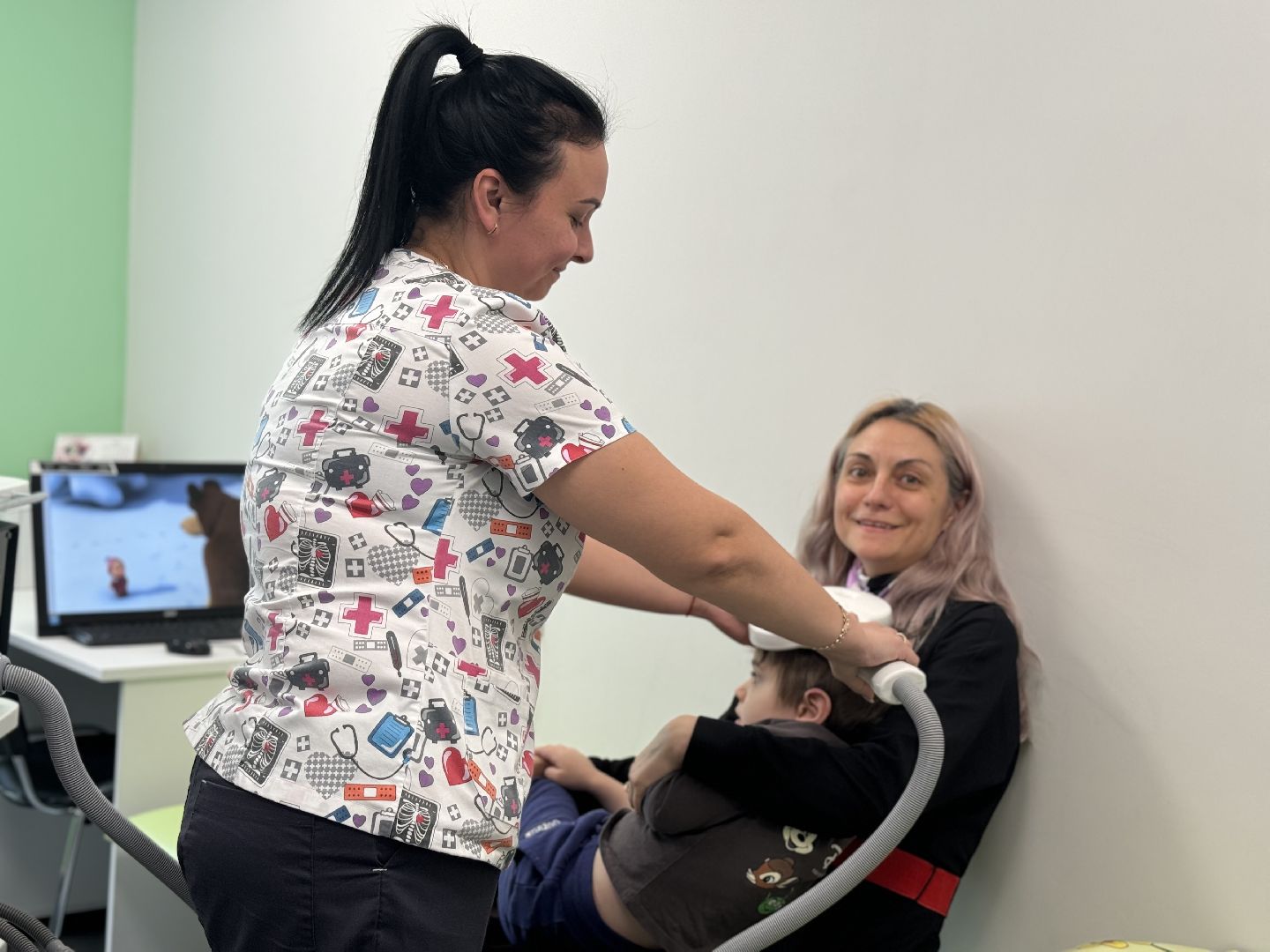 детская поликлиника , капитальный ремонт поликлиники, ленинский городской округ,