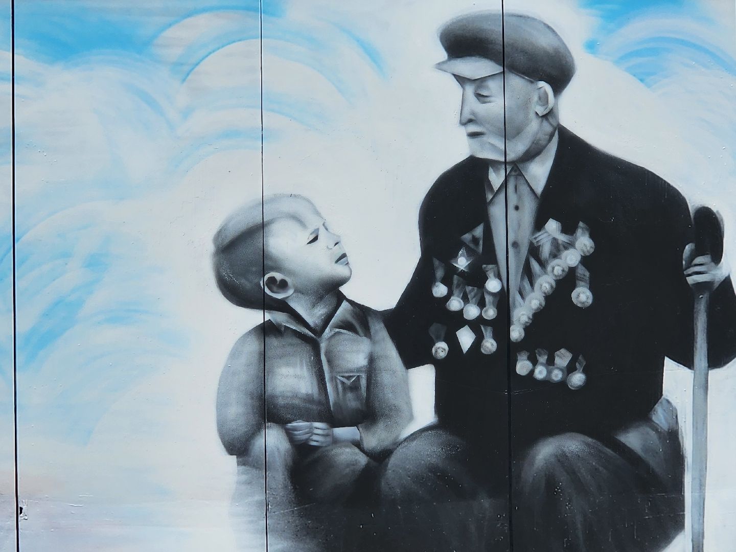 мытищи, мурал, память, победа,