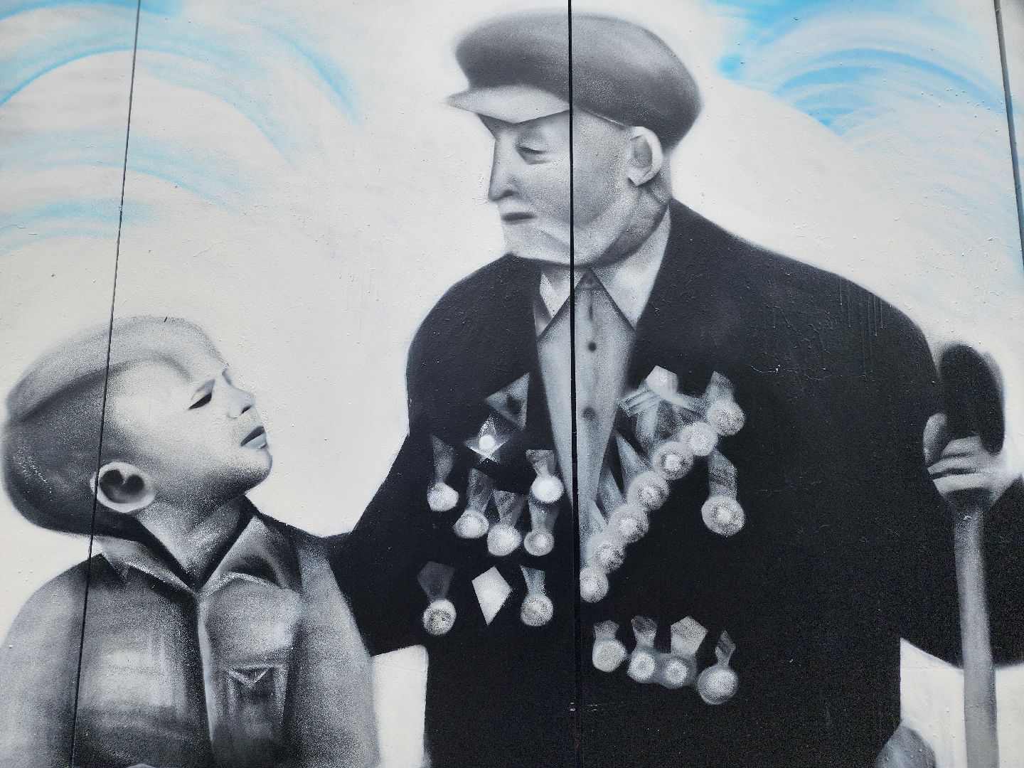 мытищи, мурал, память, победа,