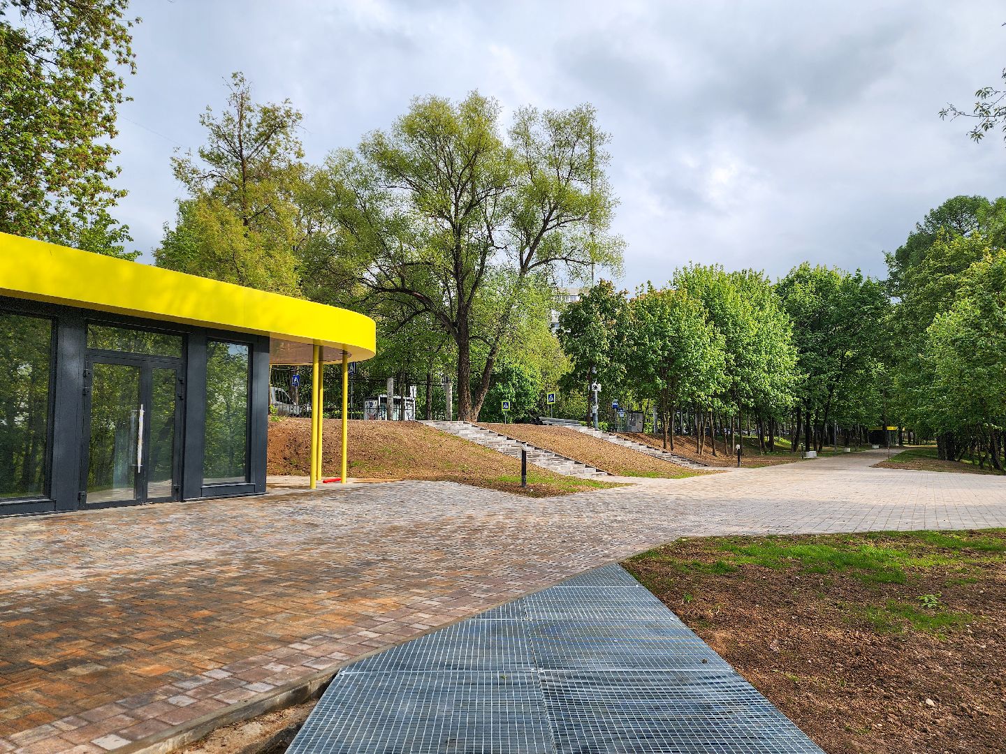 Подольск, Благоустройство, парк имени талалихина,парки подмосковья,