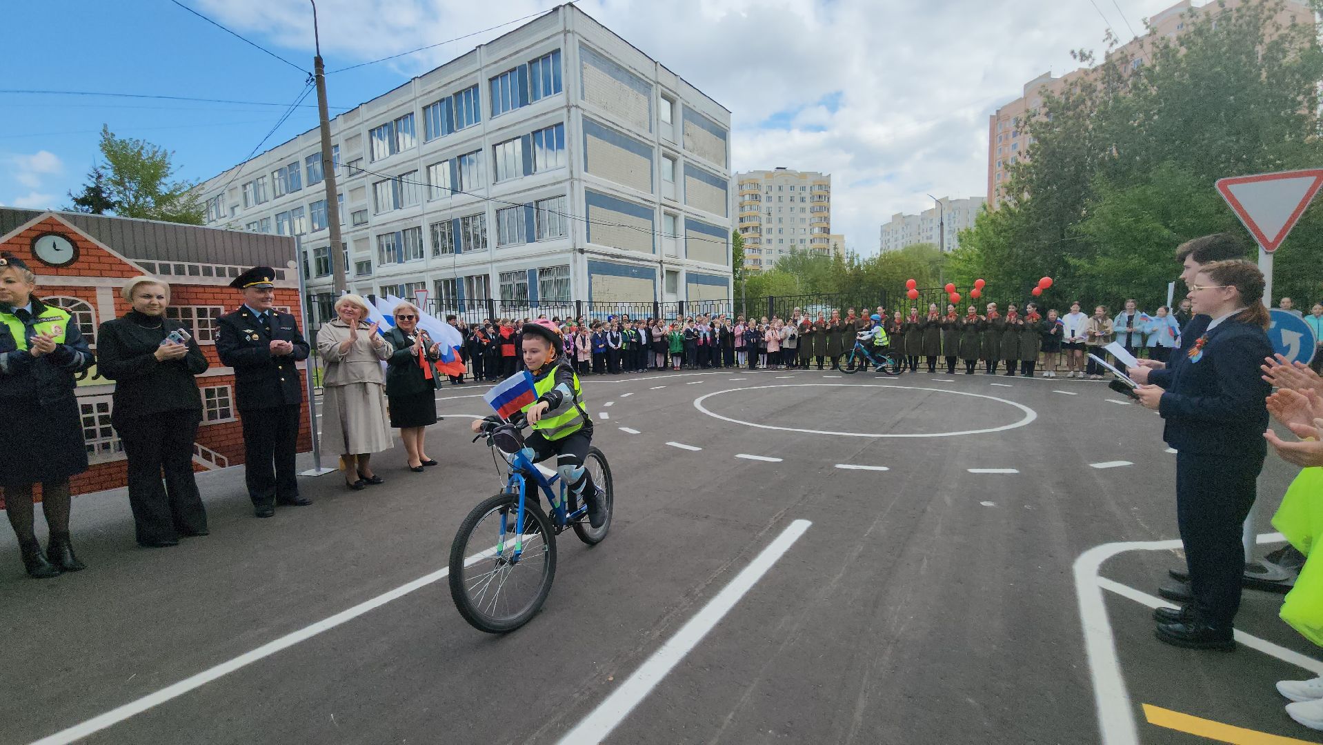 Люберцы, автогородок,школьники, правила дорожного движения,