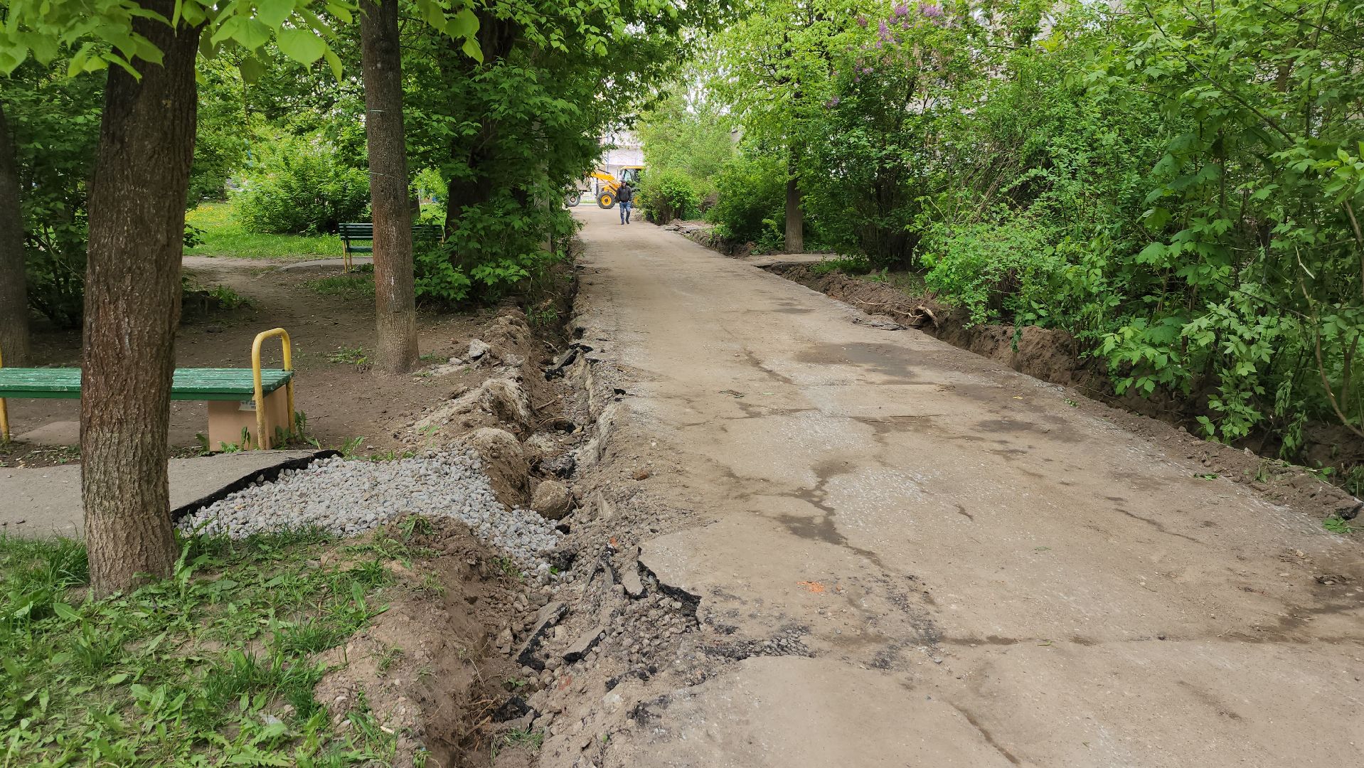 серпухов, улица ворошилова, благоустройство двора,