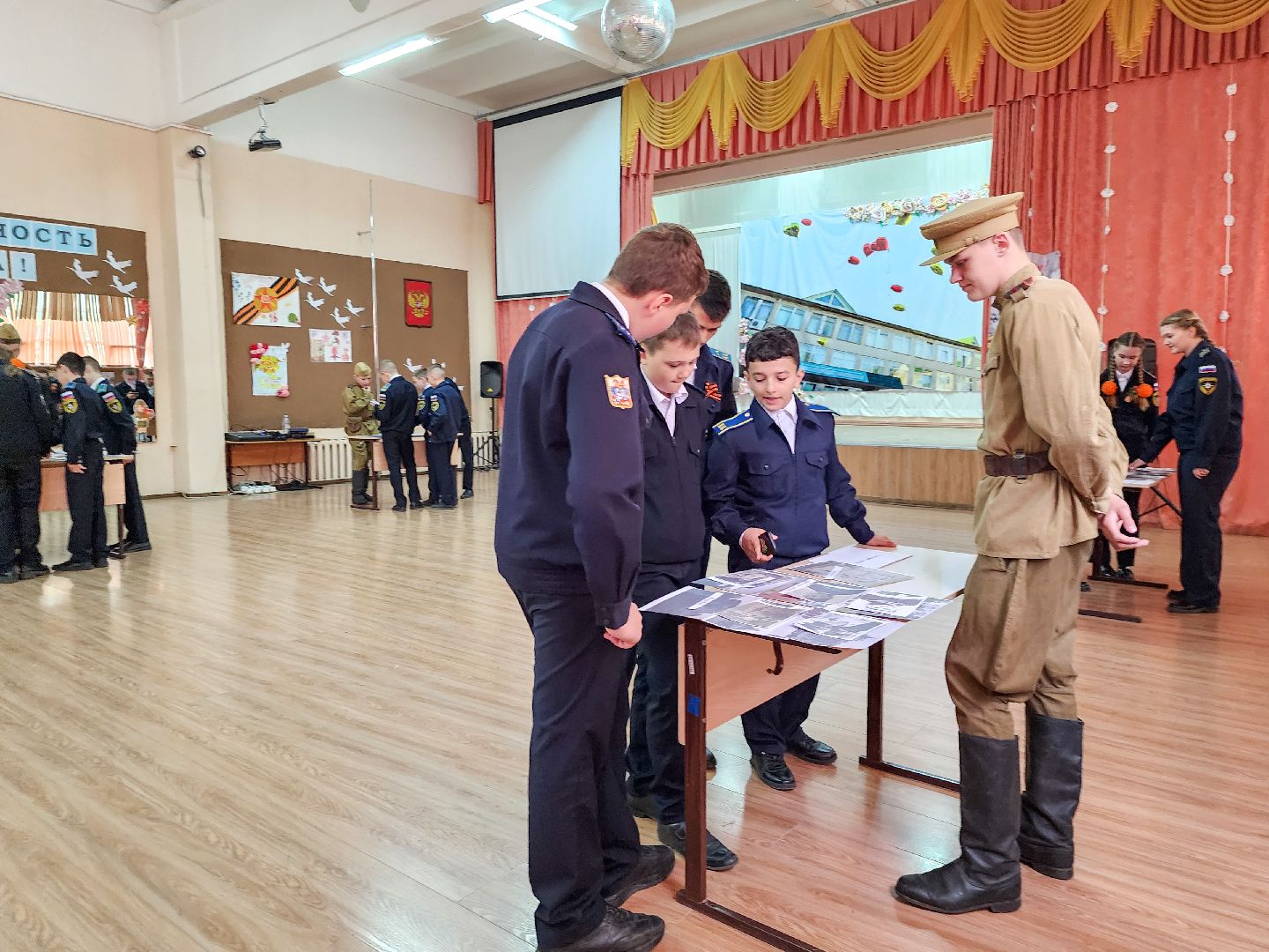 Подольск, 80 лет победе,Школьный музей, Дети герои вов,