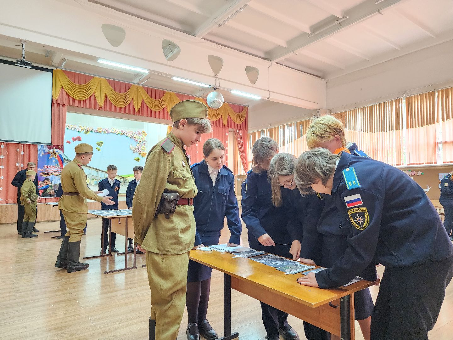 Подольск, 80 лет победе,Школьный музей, Дети герои вов,
