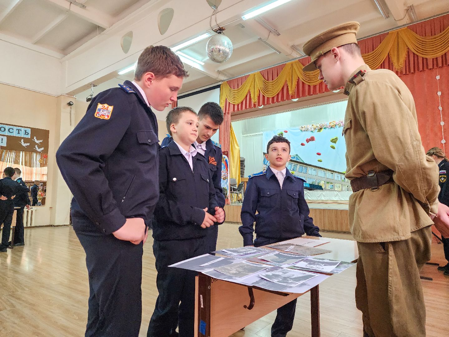 Подольск, 80 лет победе,Школьный музей, Дети герои вов,