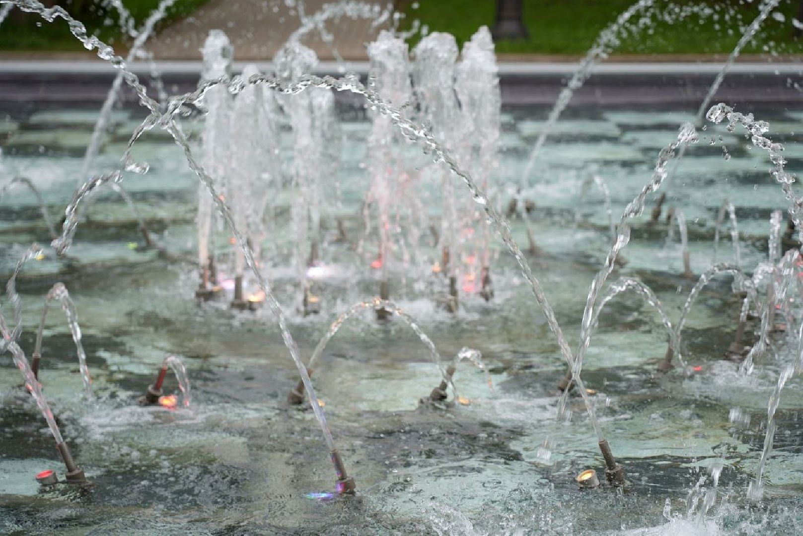 сергиев посад, сергиево-посадский городской округ, весна, сезон фонтанов  ,