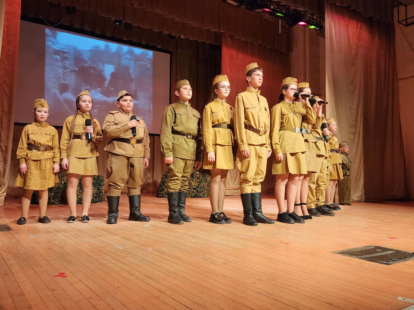 фрязино, концерт, дши, дети, 80-летие великой победы, год защитника отечества,