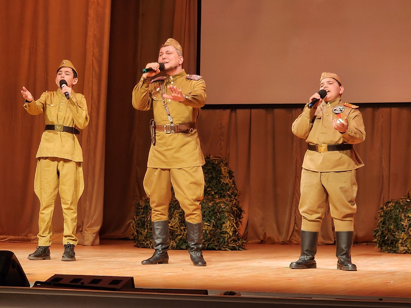 фрязино, концерт, дши, дети, 80-летие великой победы, год защитника отечества,