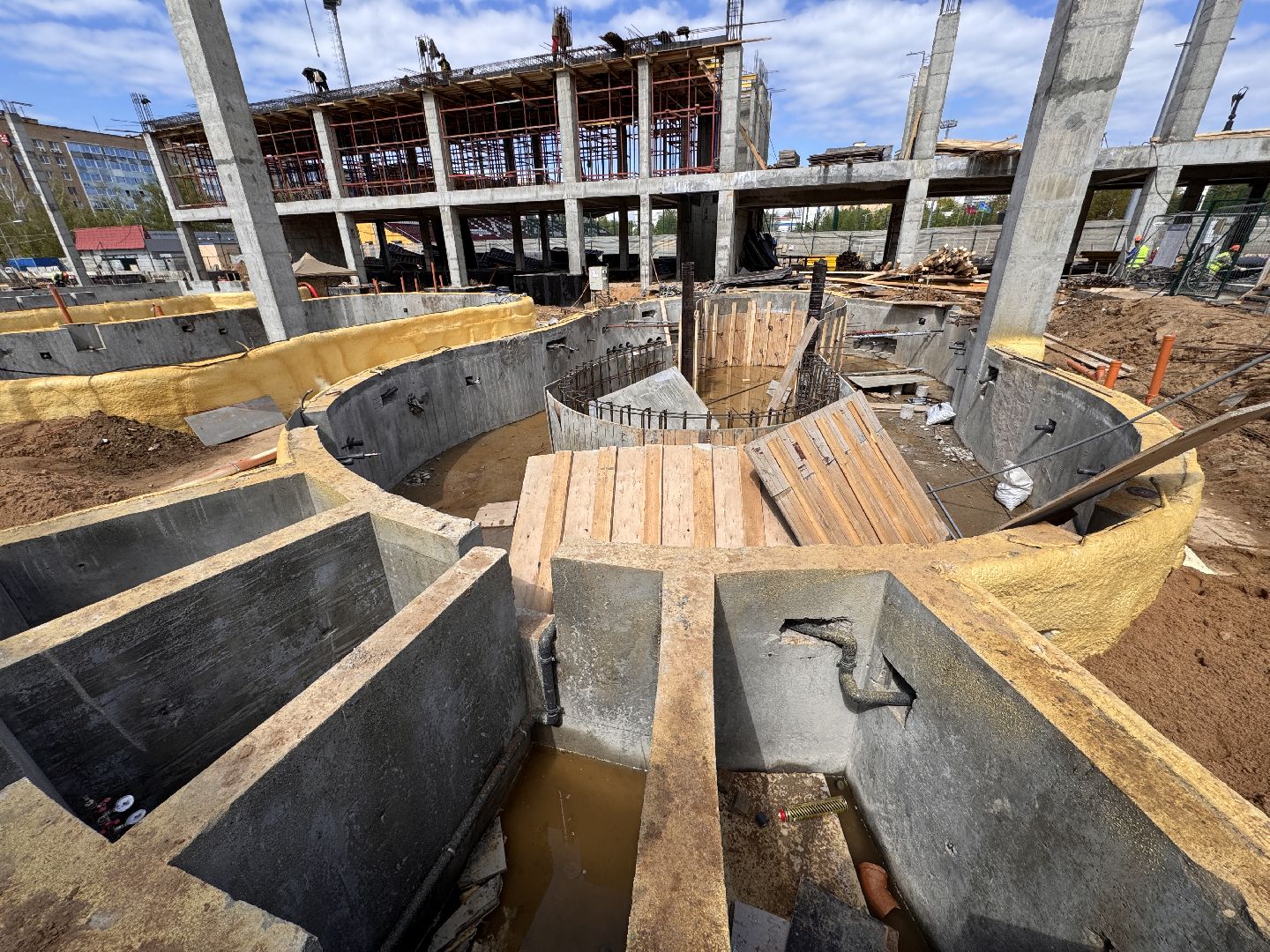 Строительство в Одинцово, Акватермальный комплекс в Одинцово, Семейный комплекс,