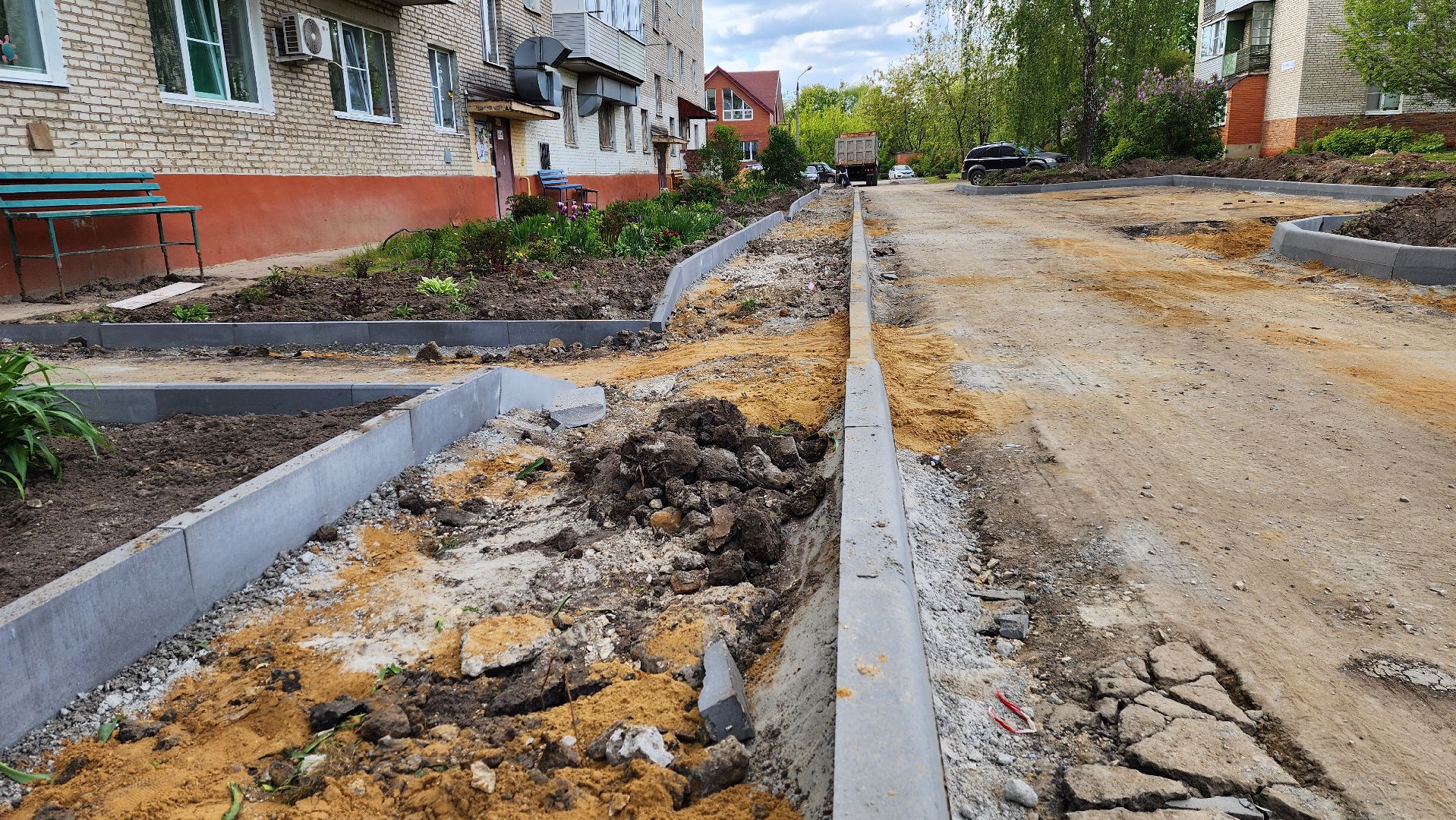 луховицы, благоустройство, ремонт дворов,