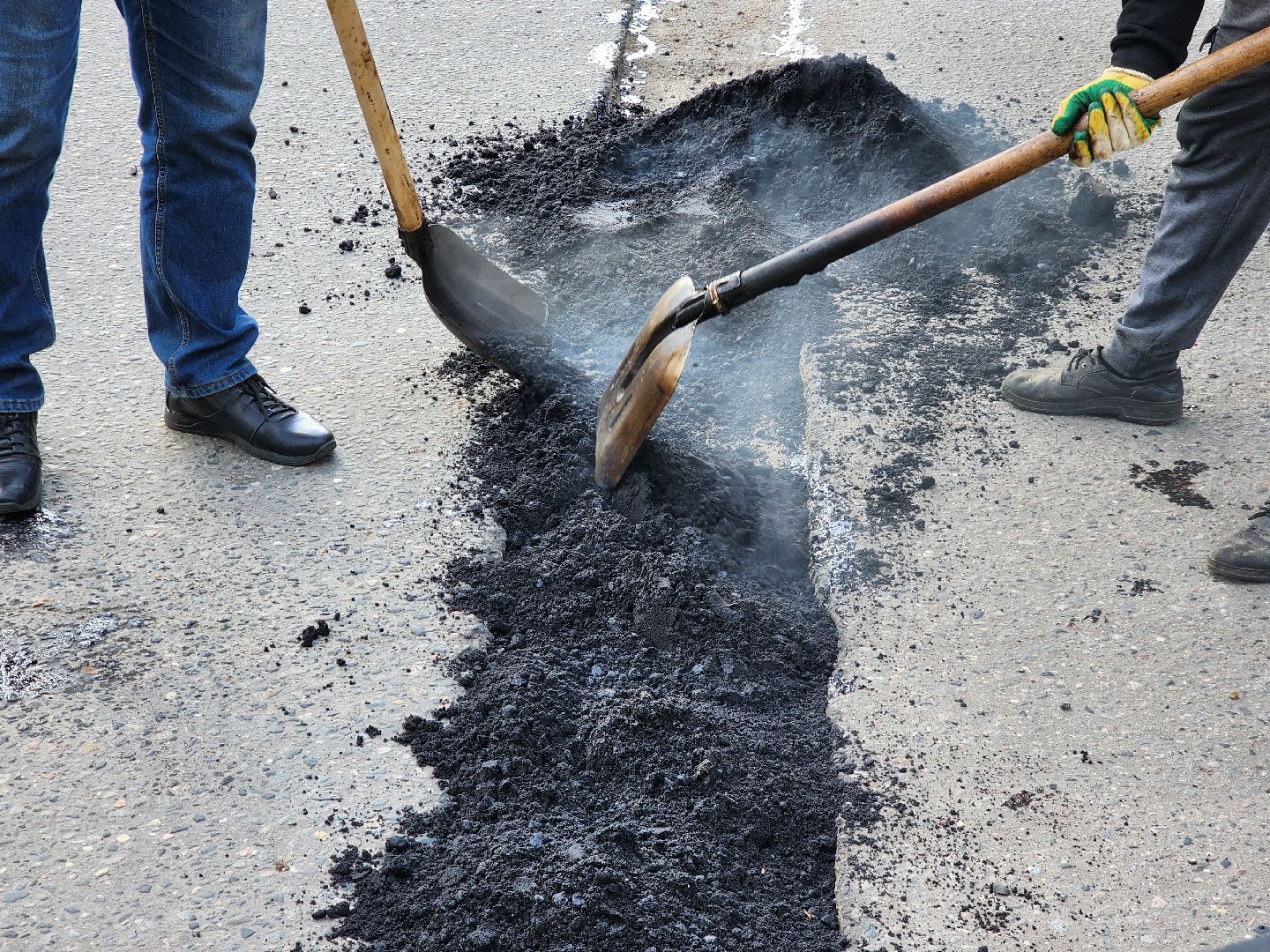 элестросталь, дороги, ремонт, ямочный ремонт, общество,