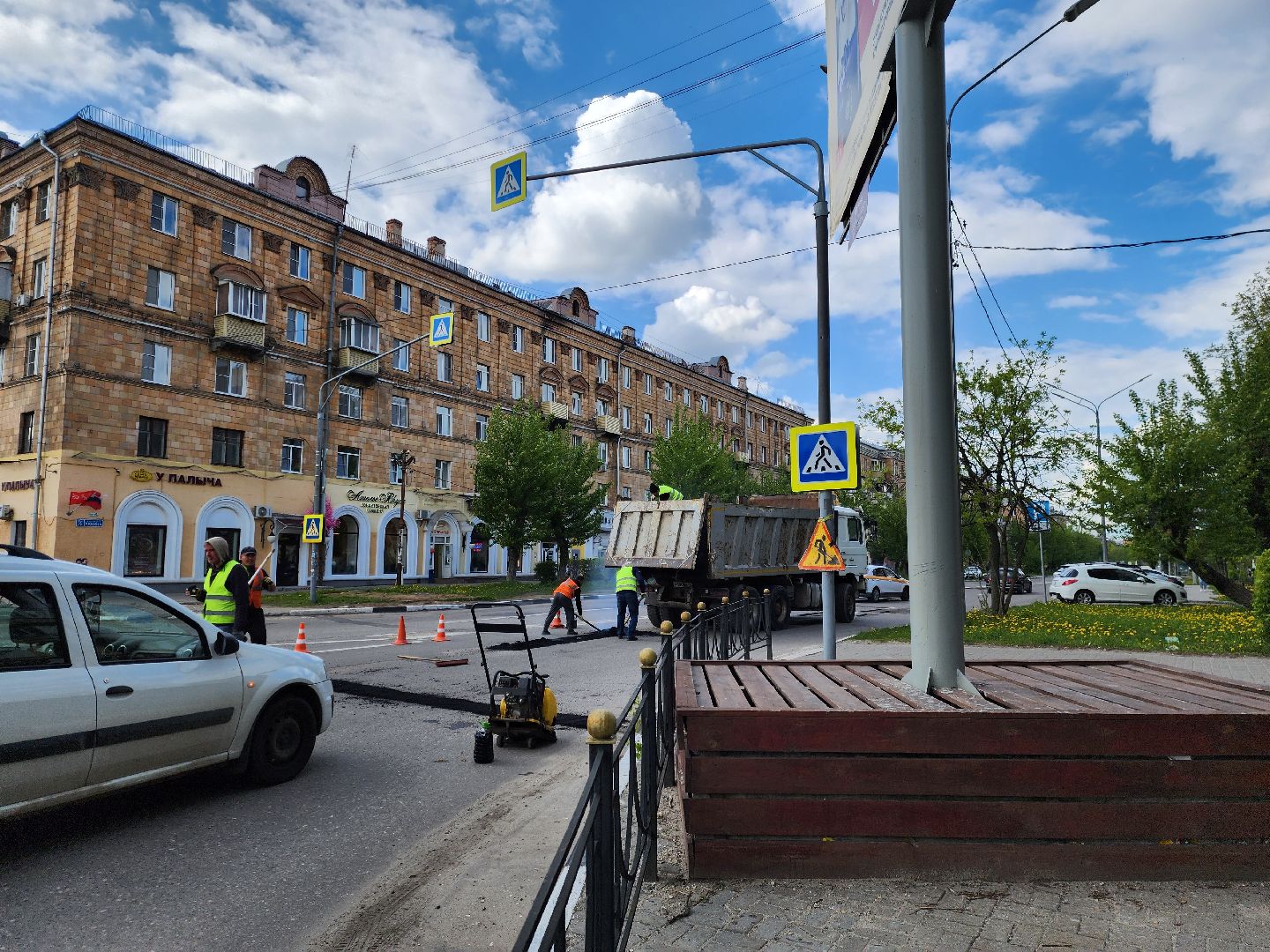 элестросталь, дороги, ремонт, ямочный ремонт, общество,
