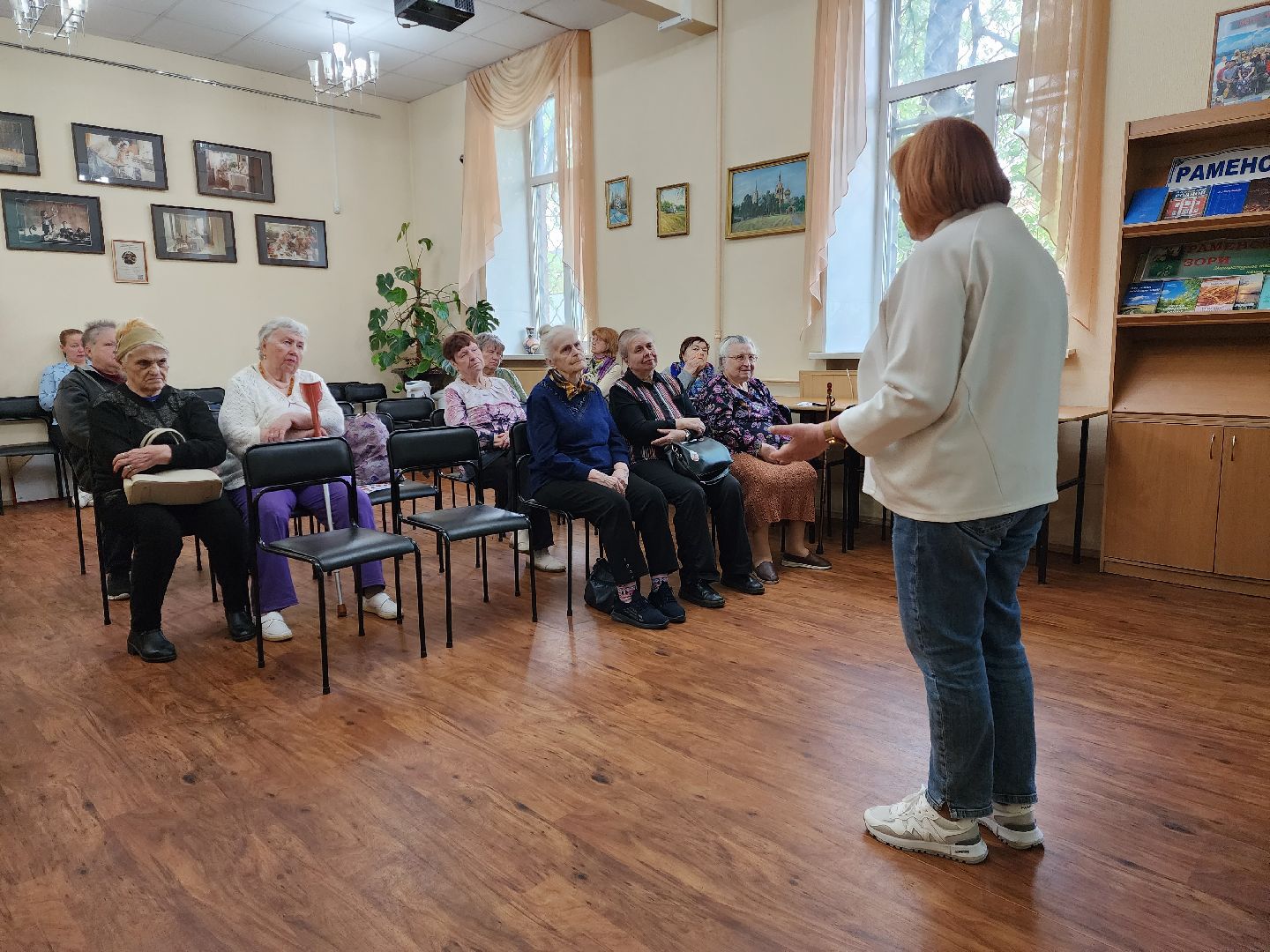 раменское, медицина, школа здоровья раменской больницы, занятие в раменской центральной библиотеке, гипертония,