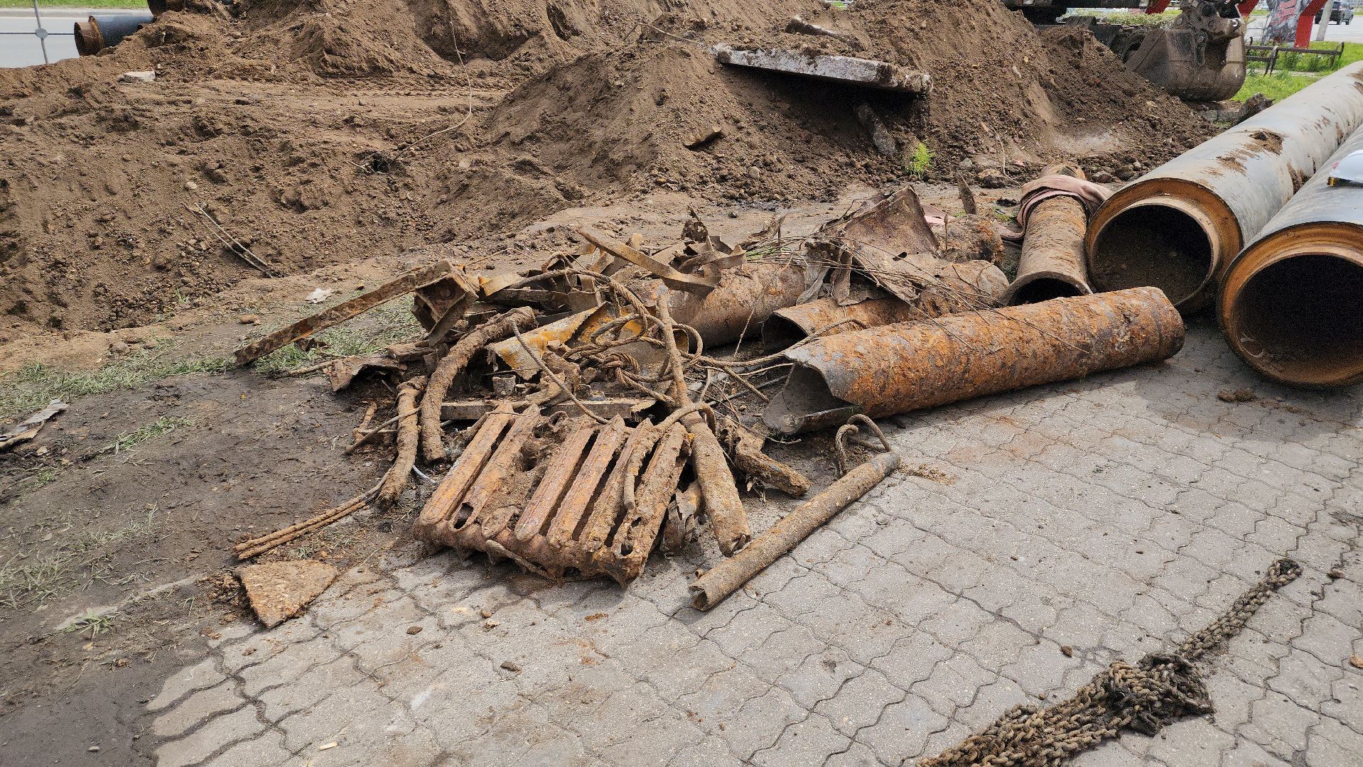 Пролетарский проспект, щёлково, замена труб, теплотрасса,