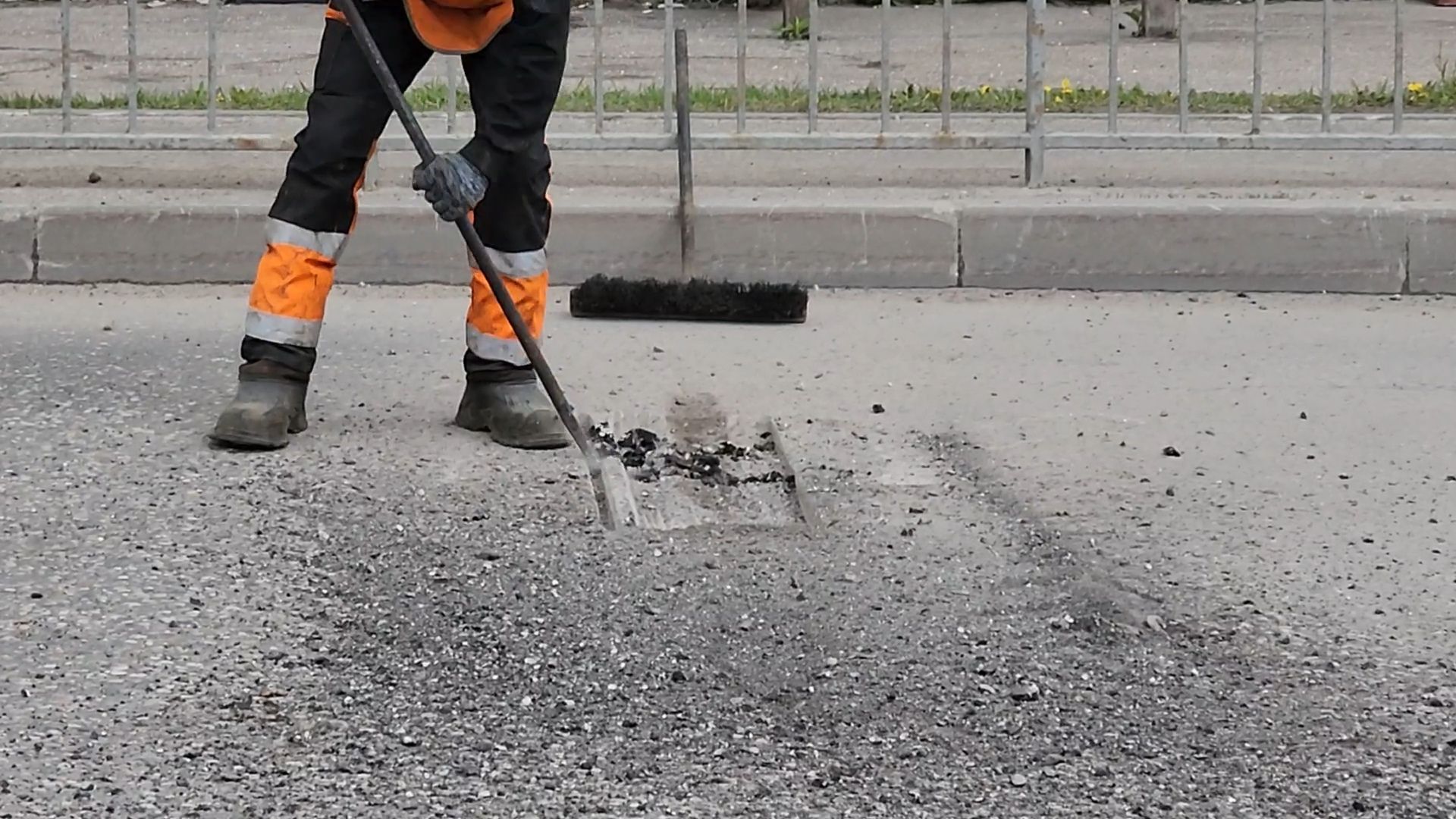 сергиев посад, ямочный ремонт дорог,