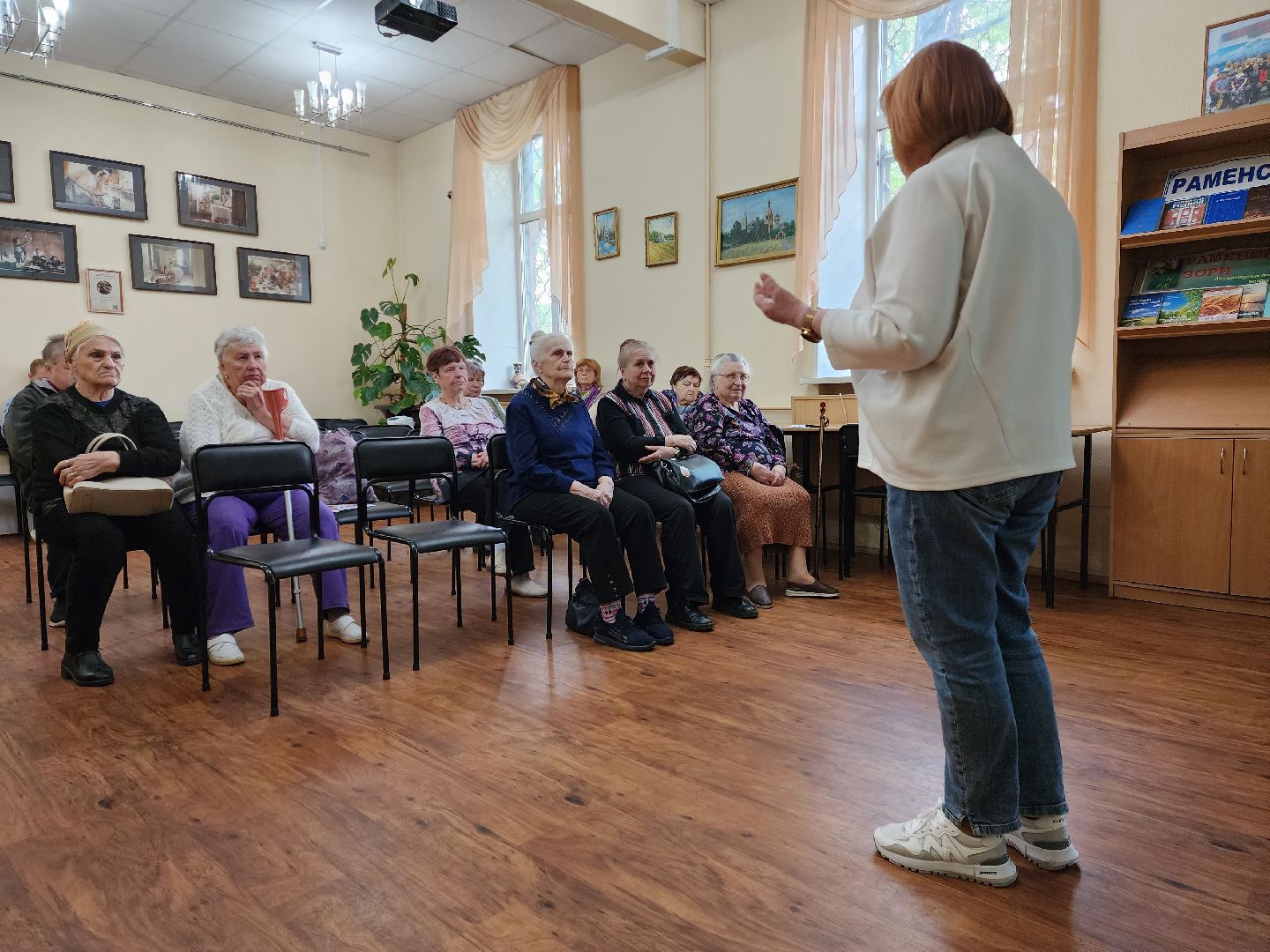 раменское, медицина, школа здоровья раменской больницы, занятие в раменской центральной библиотеке, гипертония,