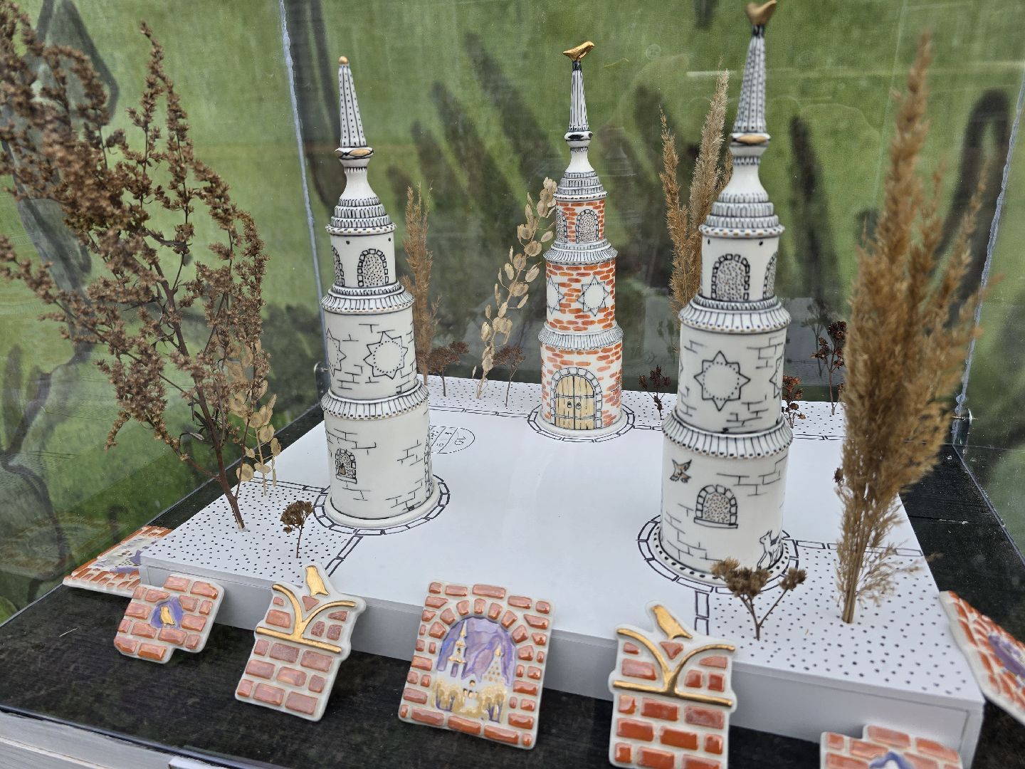 Коломна , выставка под открытым небом, керамика,