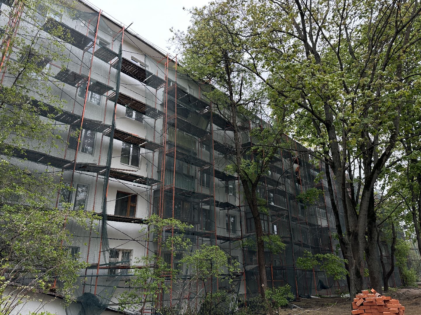 жкх, капитальный  ремонт, ремонт фасада, пушкинский городской округ,