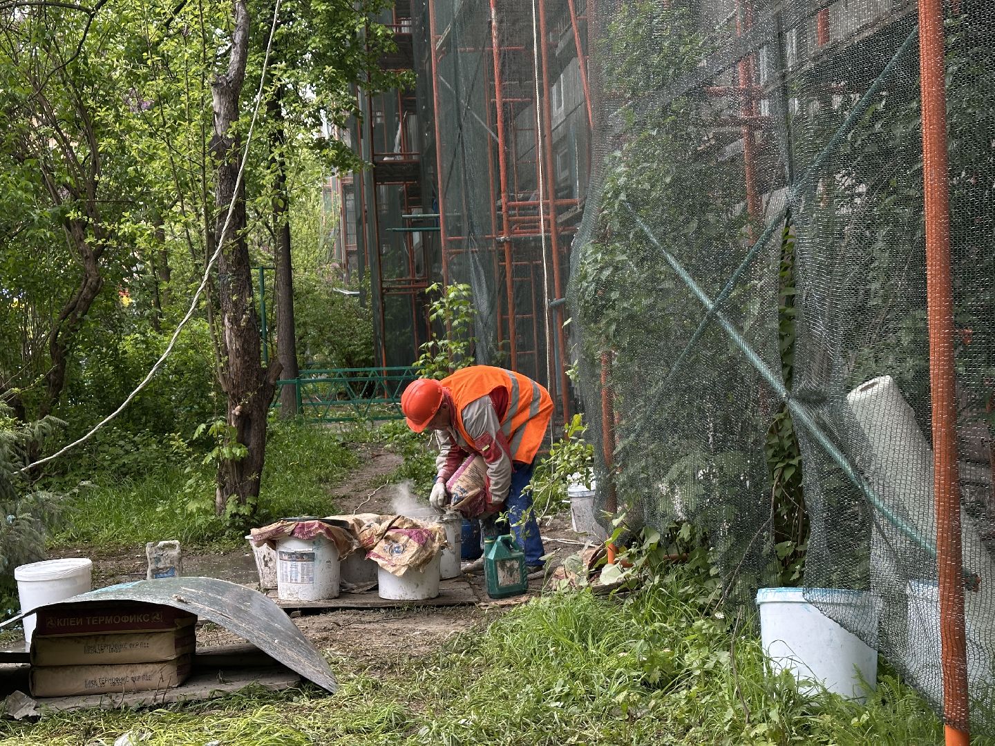 жкх, капитальный  ремонт, ремонт фасада, пушкинский городской округ,