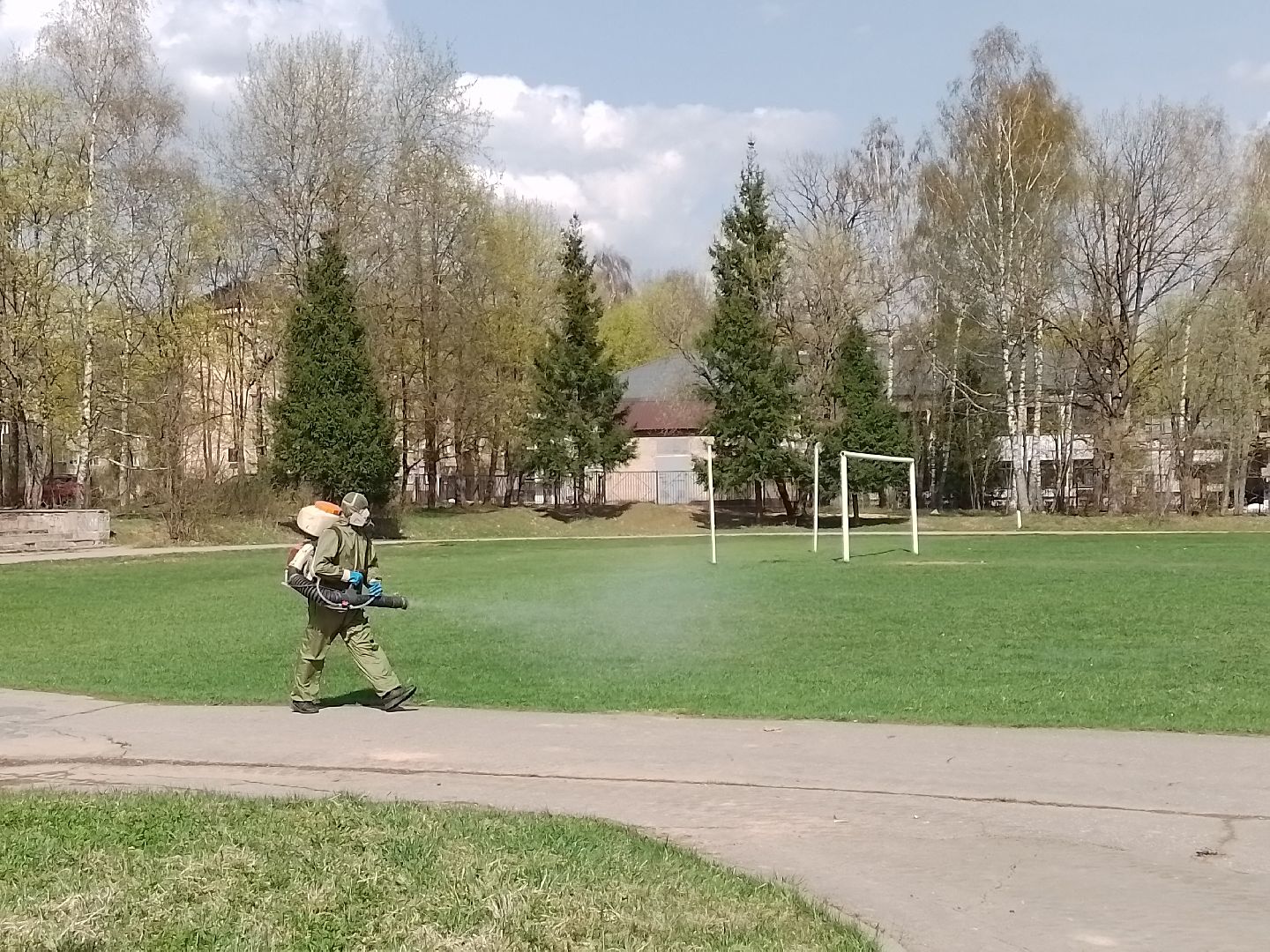 благоустройство, городской округ восход, клещи, обработка от клещей,