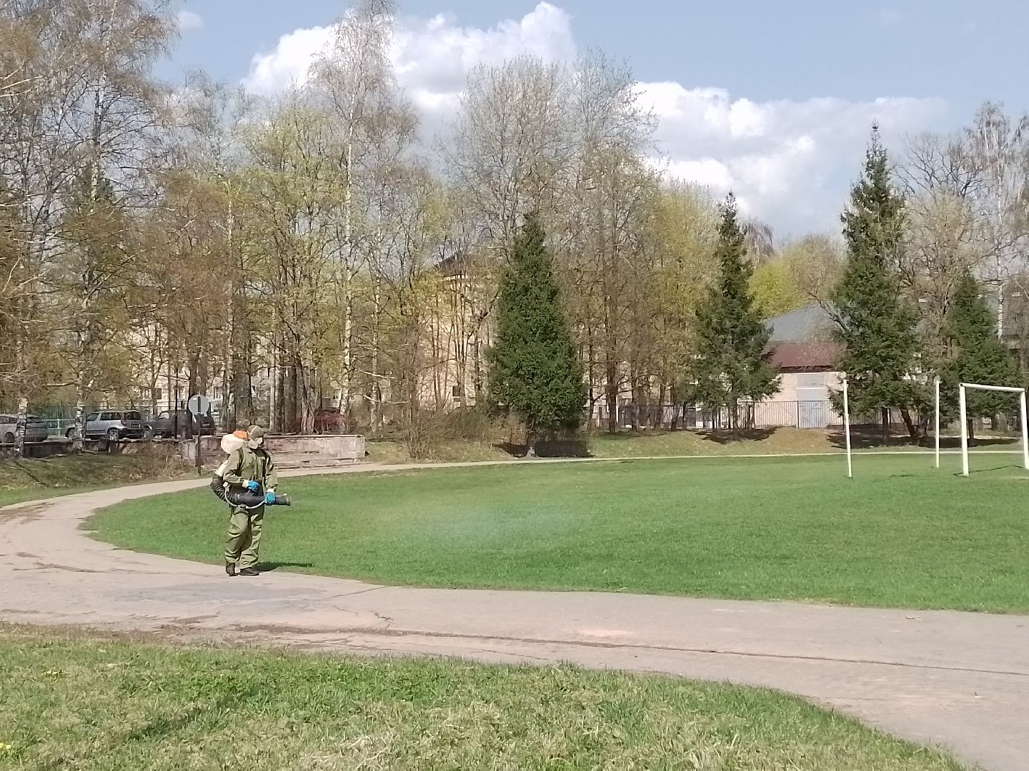 благоустройство, городской округ восход, клещи, обработка от клещей,