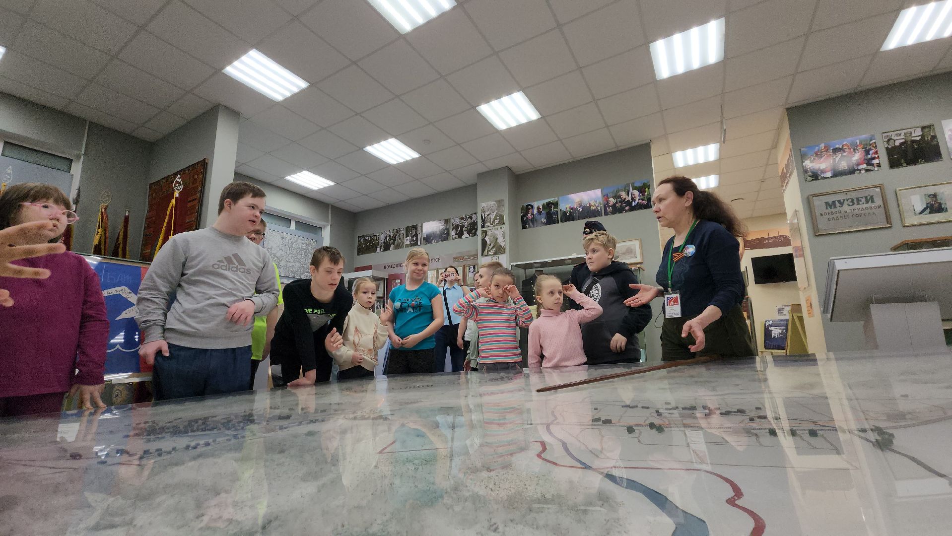 Музей, Лобня , Урок мужества ,