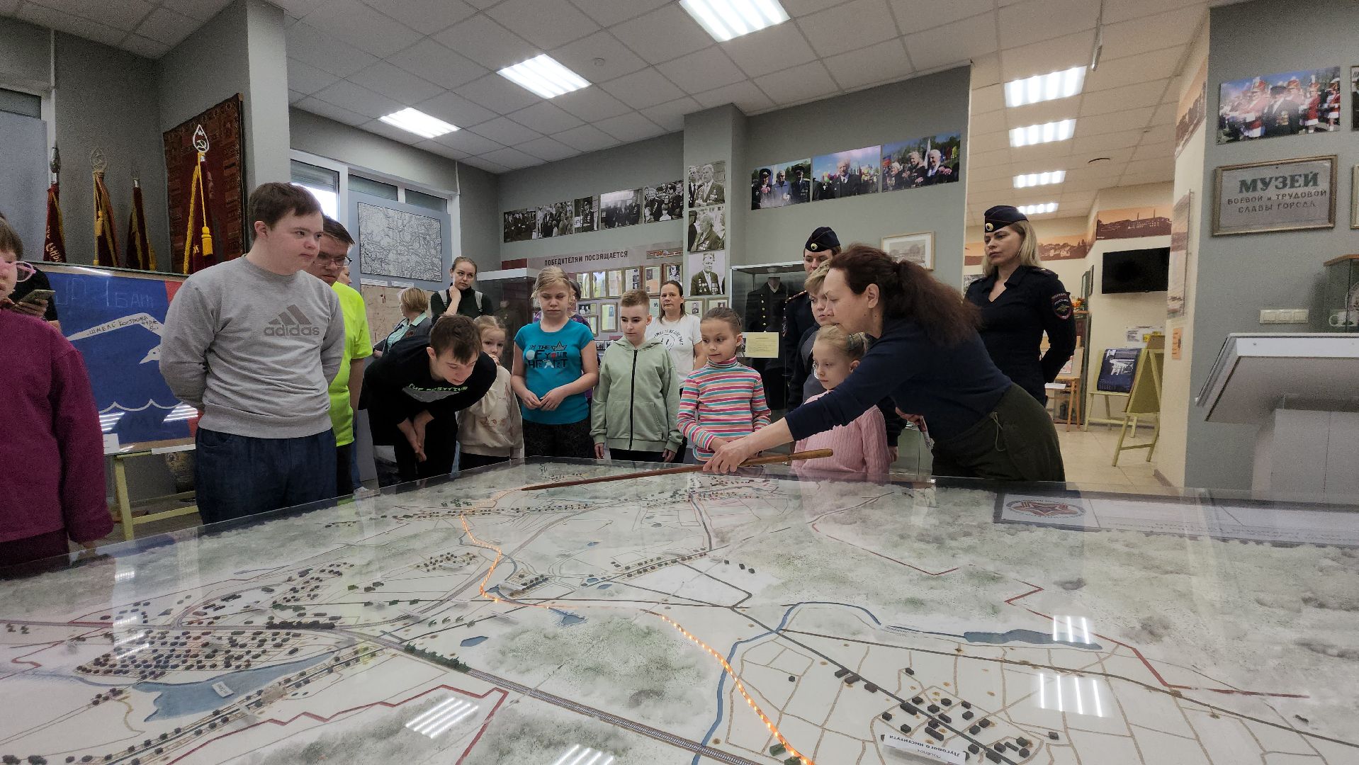 Музей, Лобня , Урок мужества ,