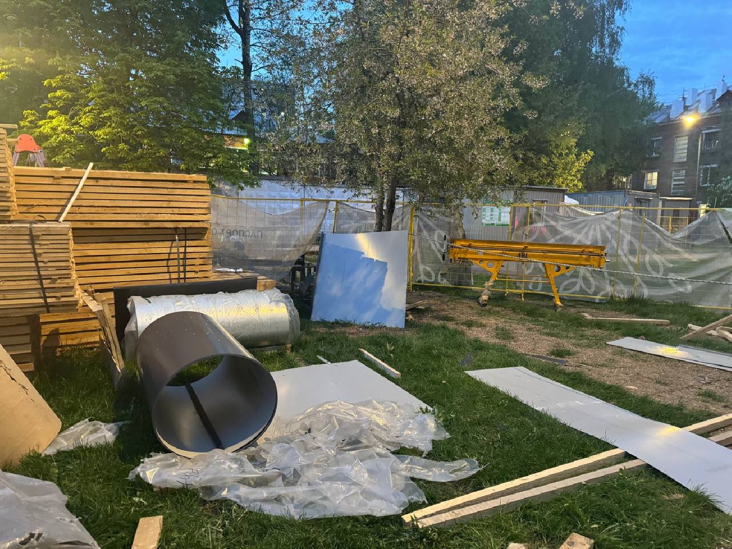 ремонт кровли, кучино, многоквартирный дом,