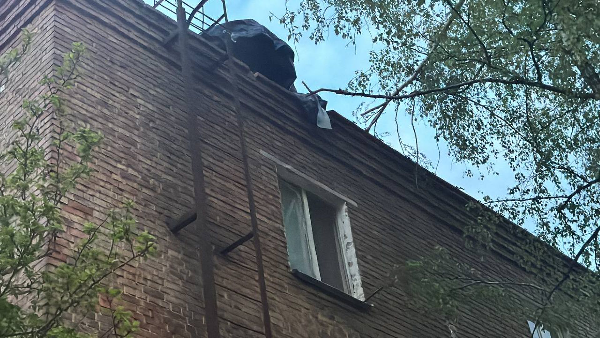 ремонт кровли, кучино, многоквартирный дом,