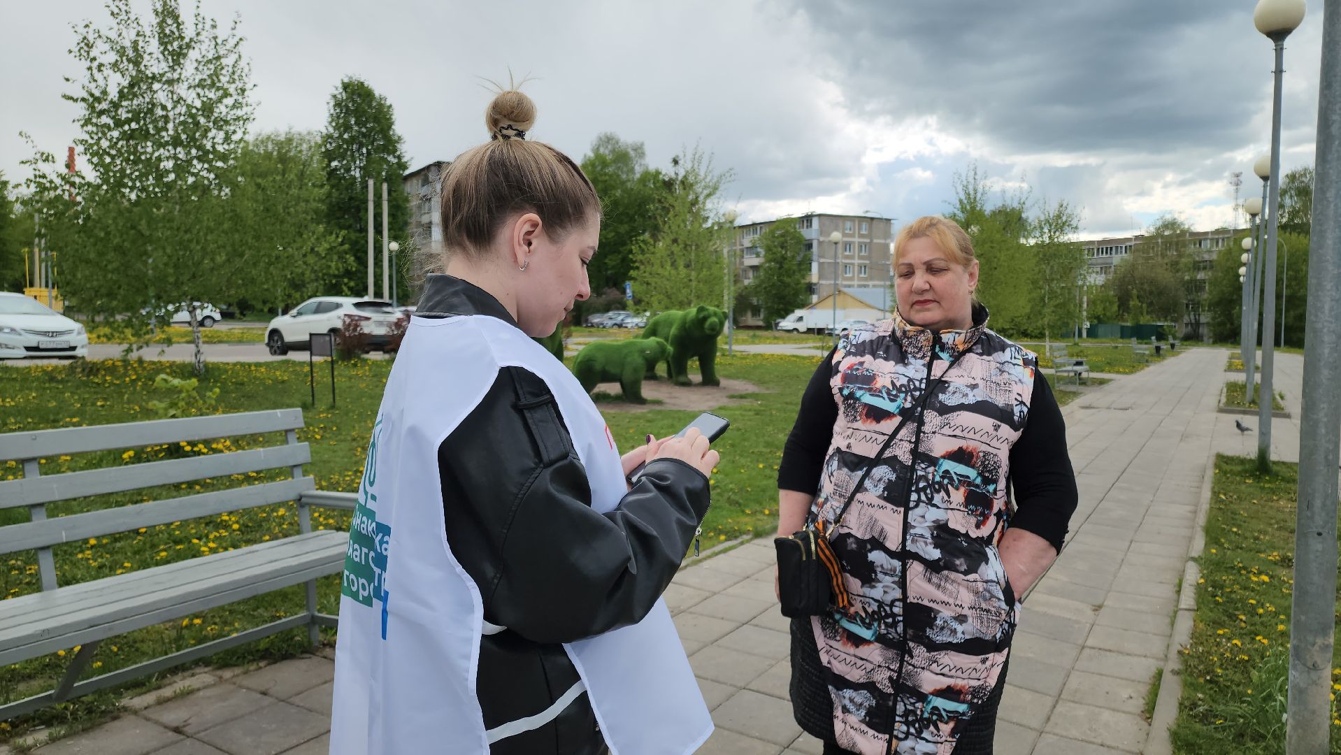кашира, благоустройство, голосование, комфортная городская среда, пешеходная зона, школа,