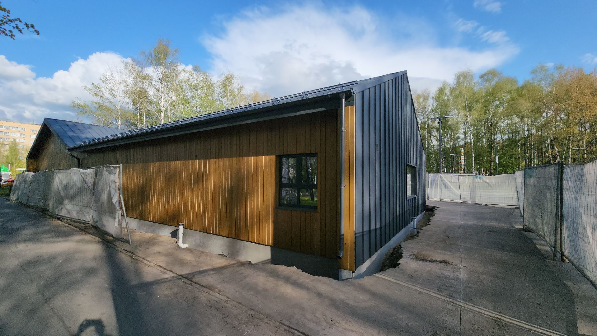 Кафе, Лобня, отмостка, Парк,