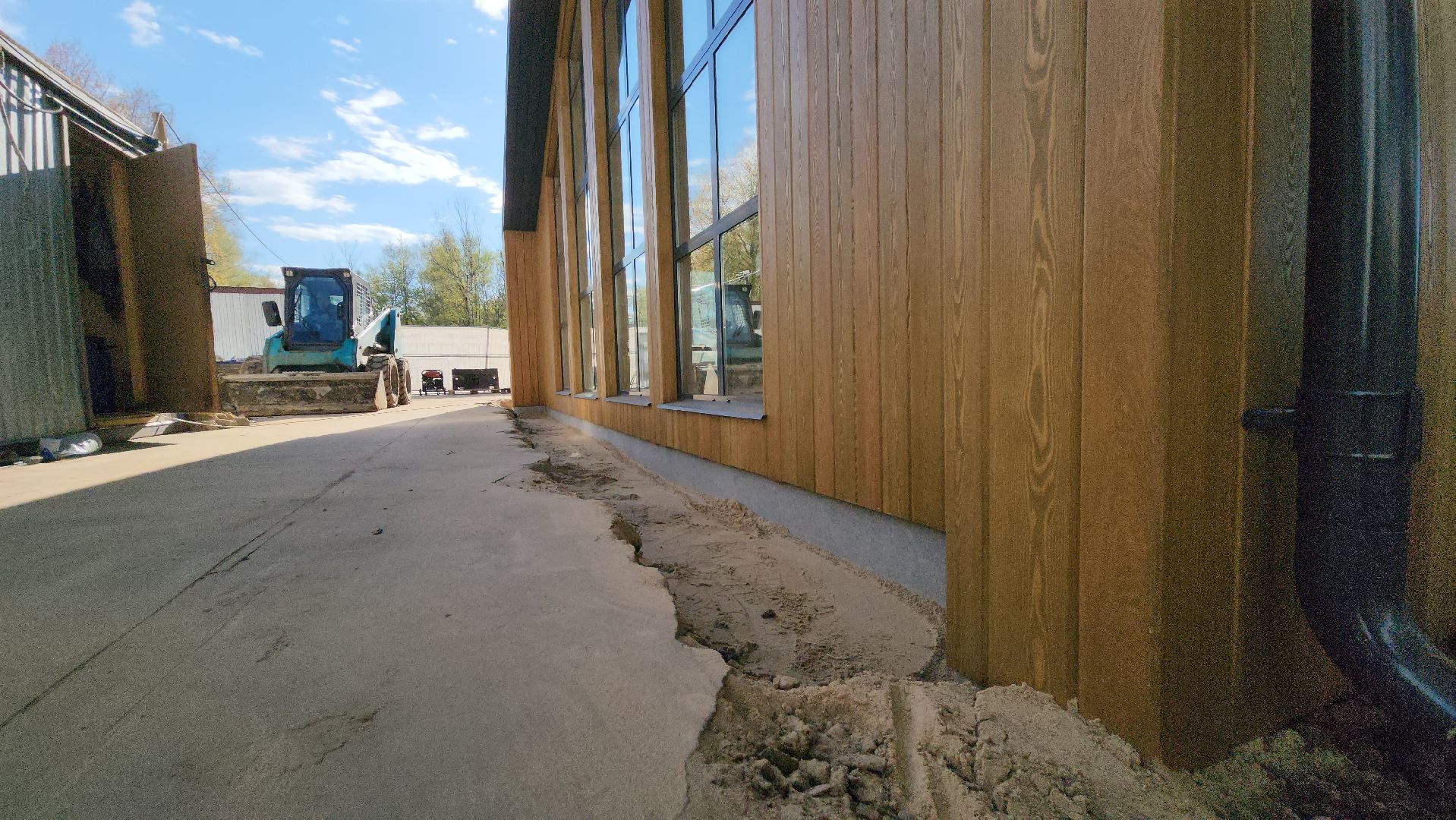 Кафе, Лобня, отмостка, Парк,