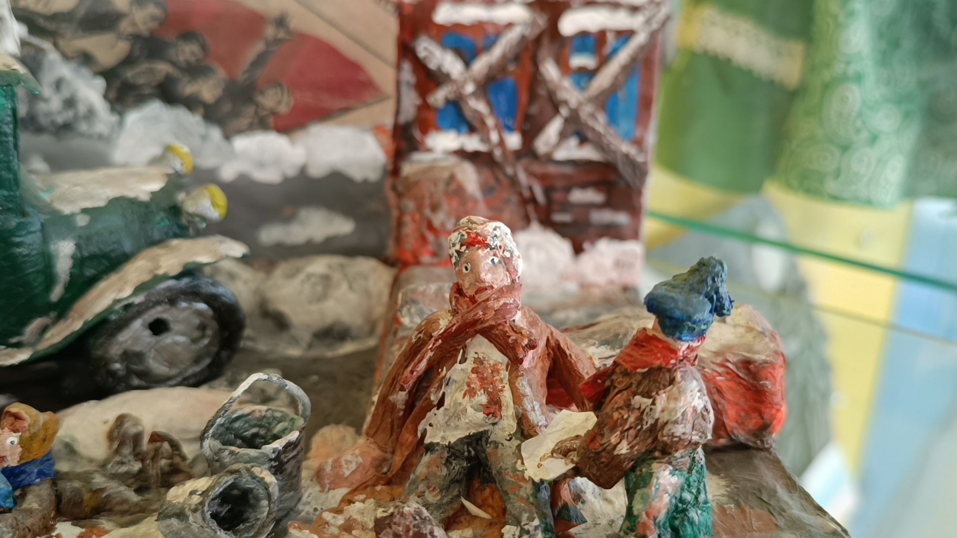 лобня, великая отечественная война, рисунки,