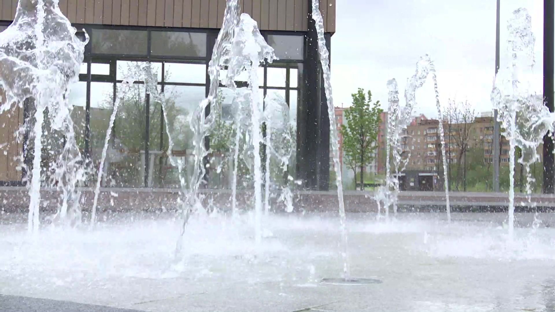 реутов, фонтаны, сезон фонтанов, парк, вода,