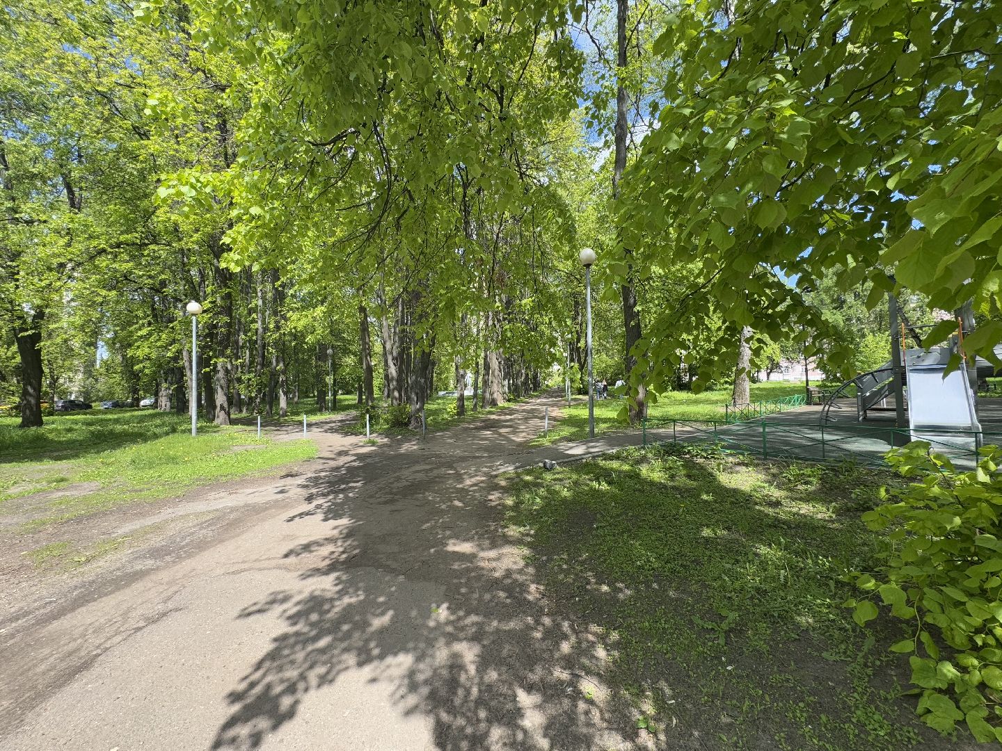 благоустройство, сквер по улице крупешина, балашиха,