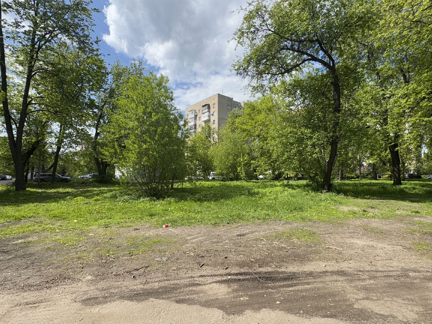 благоустройство, сквер по улице крупешина, балашиха,