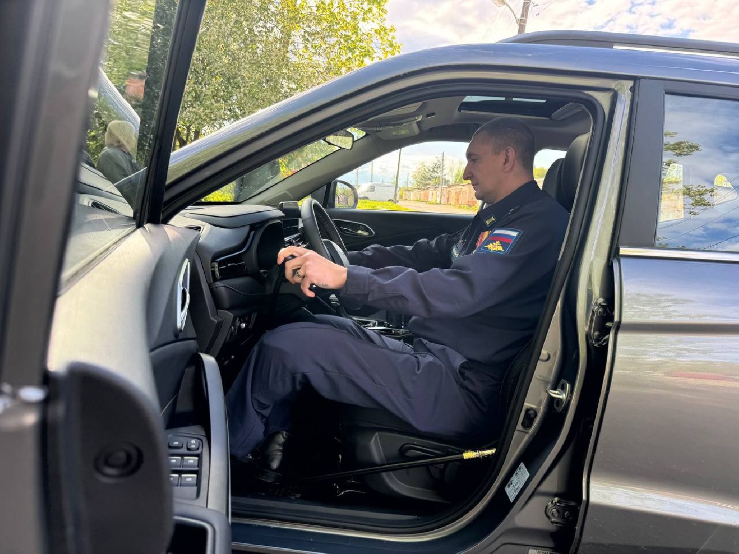 можайск, можайский муниципальный округ, автомобиль ветерану, губернатор, ветеран сво, фонд защитников отечества, спецоперация,участник спецоперации,