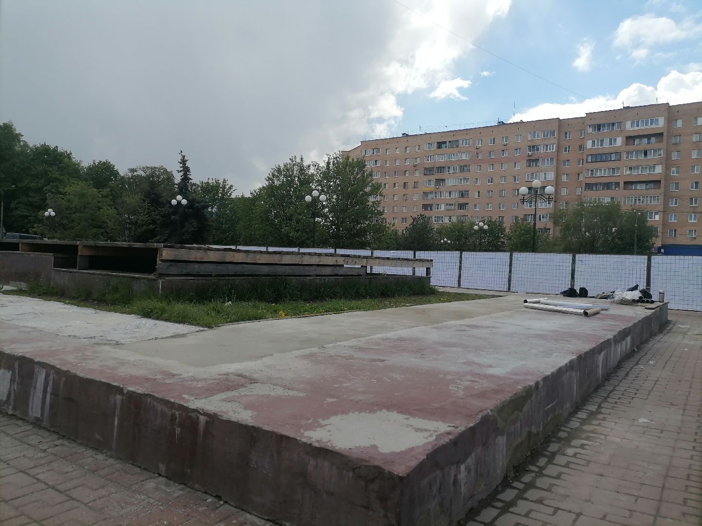 фонтан, орехово-зуево, благоустройство,