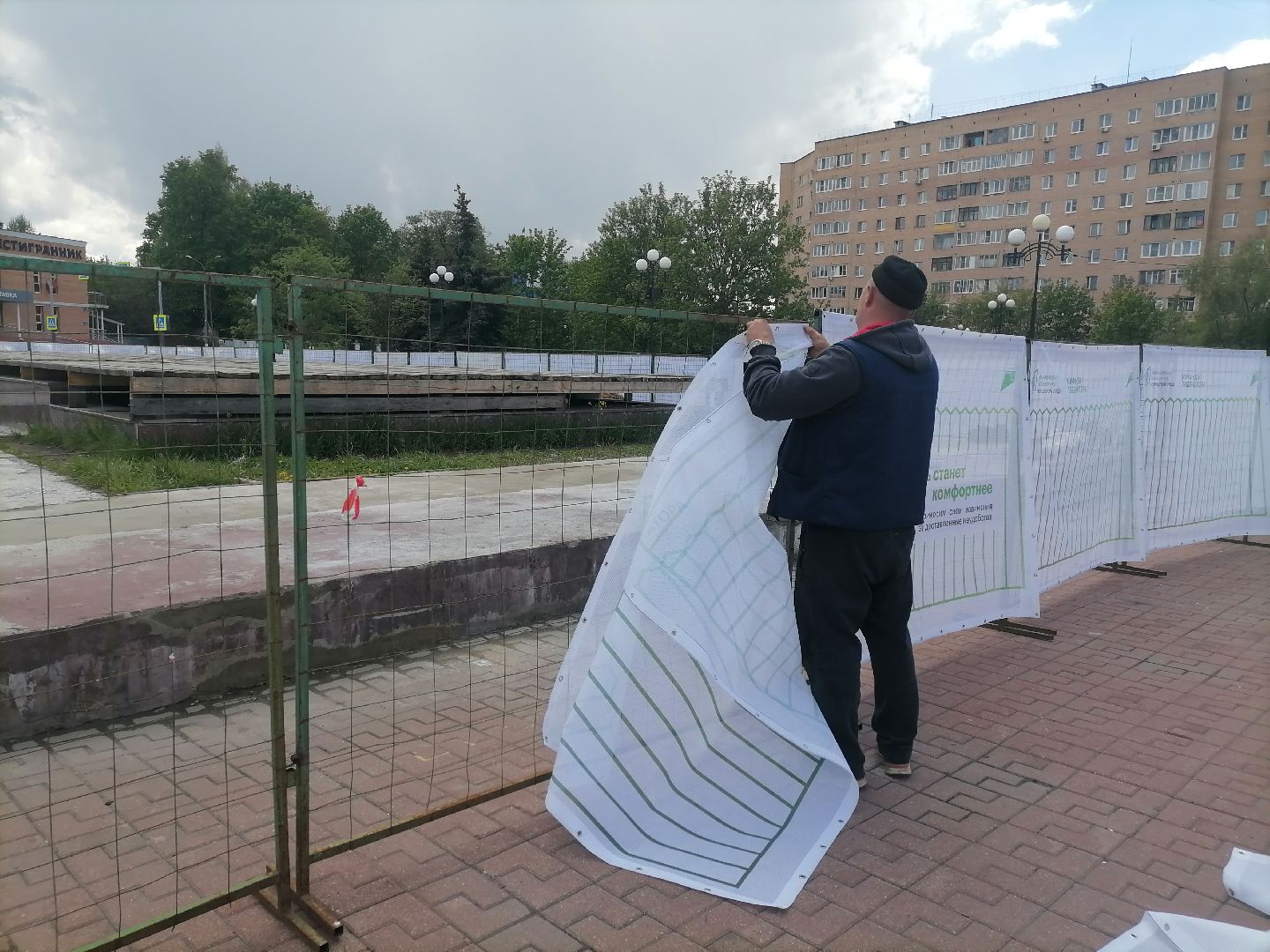 фонтан, орехово-зуево, благоустройство,