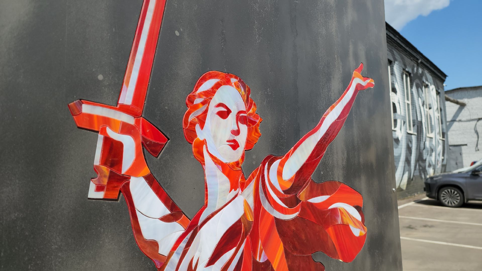 красногорск, день победы, родина мать, производство,