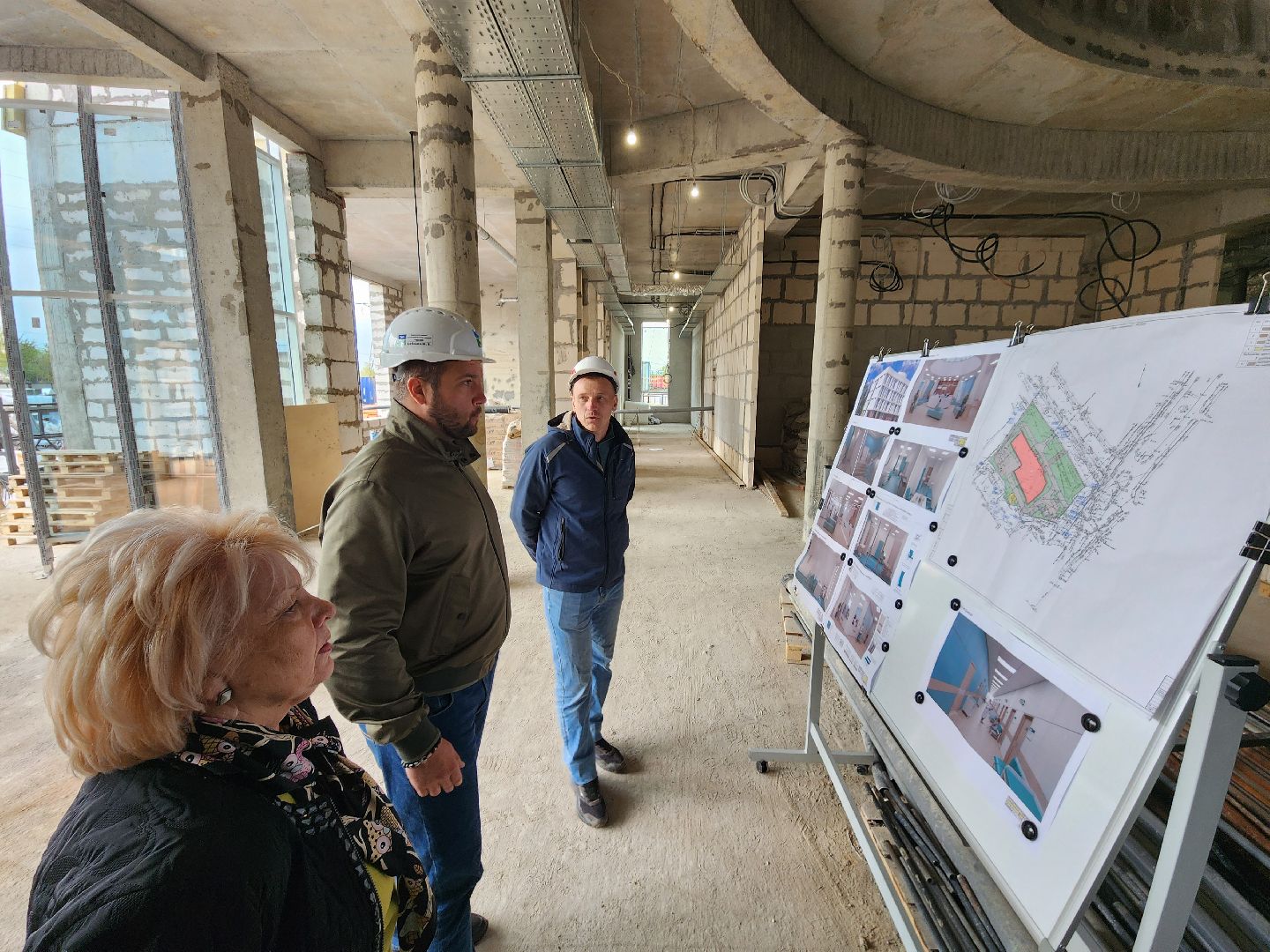 Чехов, улица Мира, детская поликлиника, строительство, инженерные сети, инженерные коммуникации, прокладка сетей, вентиляция, кондиционирование, отопление, водоснабжение, слаботочные сети, слаботочные системы, губернатор московской области, госпрограмма московской области,