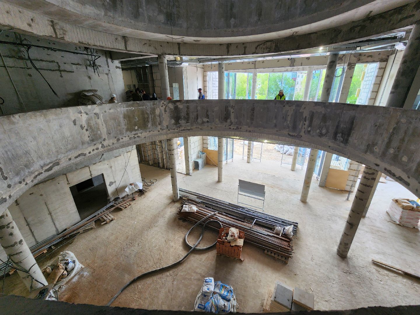 Чехов, улица Мира, детская поликлиника, строительство, инженерные сети, инженерные коммуникации, прокладка сетей, вентиляция, кондиционирование, отопление, водоснабжение, слаботочные сети, слаботочные системы, губернатор московской области, госпрограмма московской области,