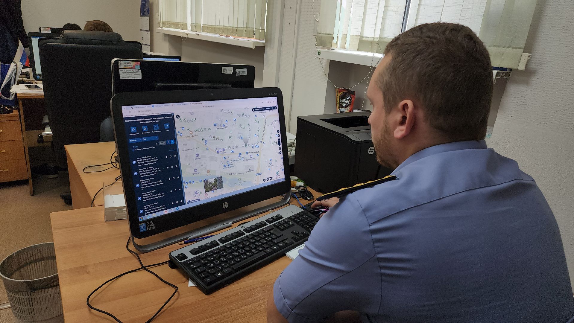 безопасный регион, чистый двор, искуственный интеллект, Поиск нарушителей,