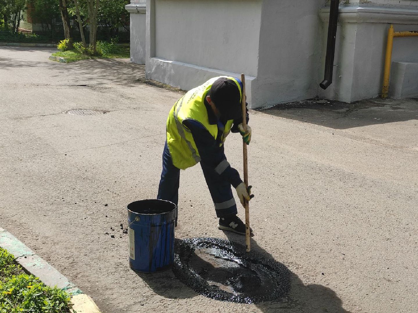 лыткарино, ямочный ремонт, ЖКХ, асфальт, СКПДИ,