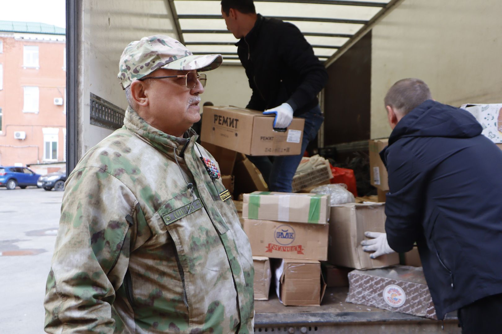Зарайск,  гуманитарная помощь, волонтеры, Победа будет Zа нами,