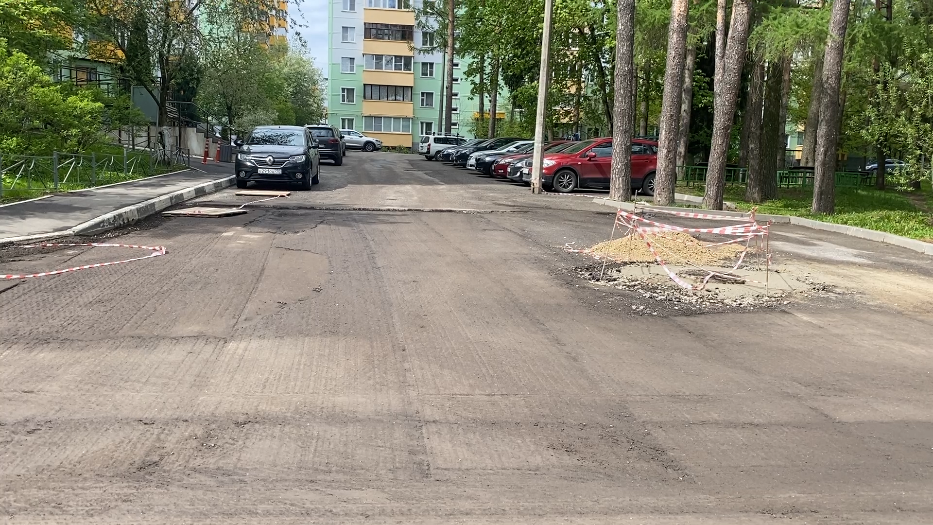 власиха заозерная, литой асфальт, ремонт дорог, асфальтирование дворов, горячий асфальт,