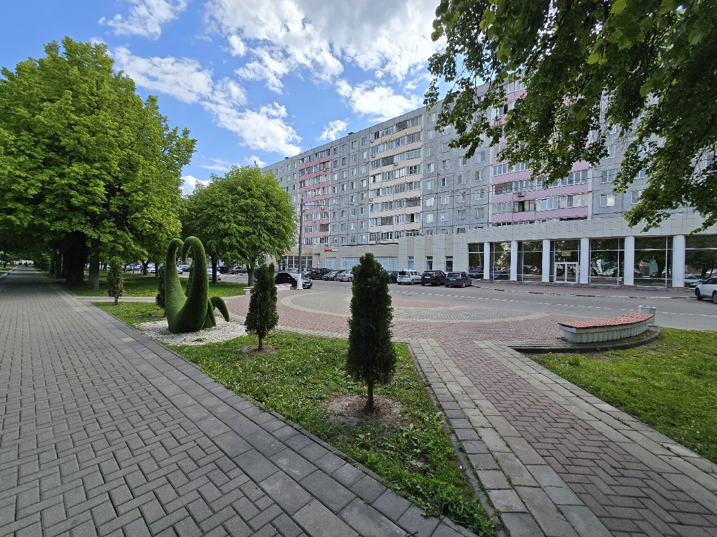 Коломна , благоустройство, сквер, зона отдыха,