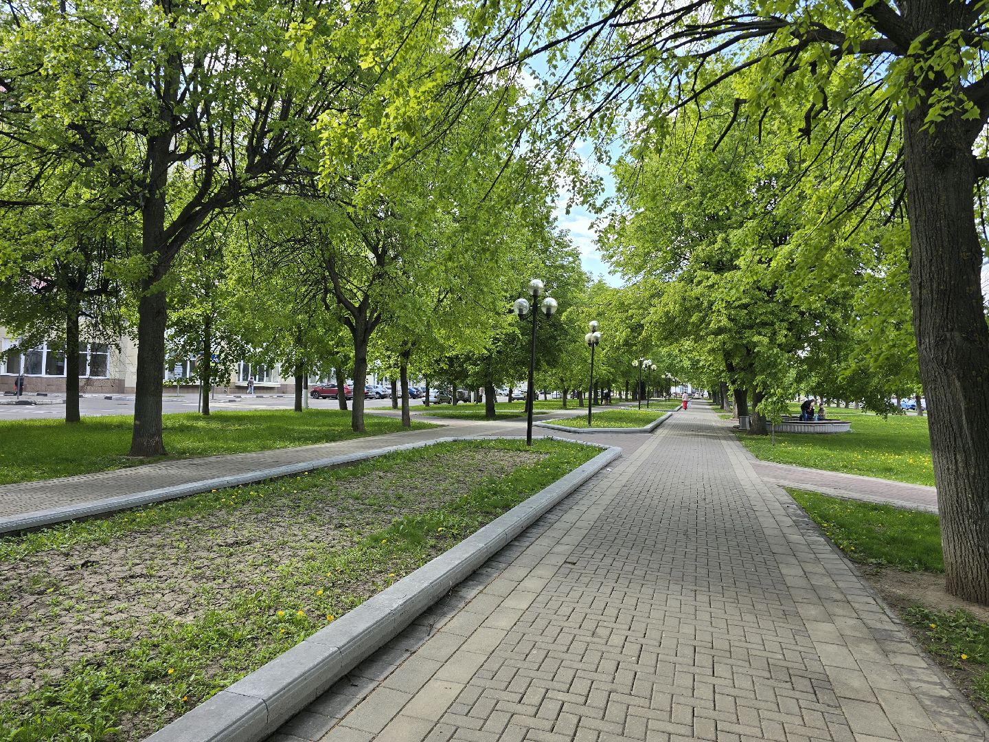 Коломна , благоустройство, сквер, зона отдыха,