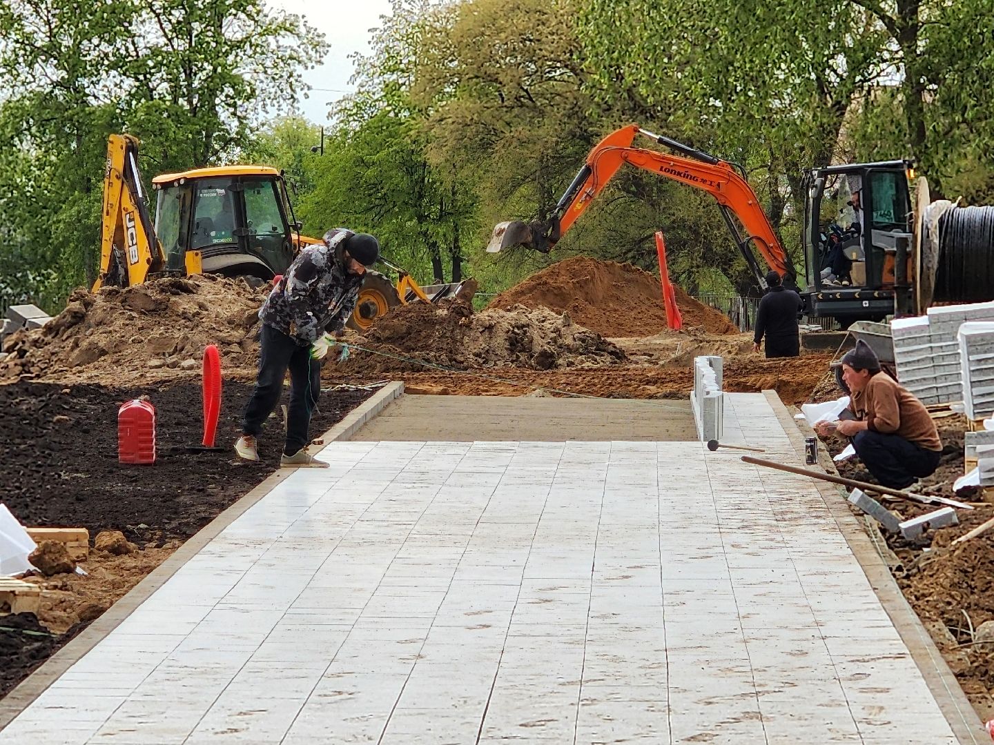 Чехов, улица Береговая, ЖК Посейдон, набережная реки теребенка, благоустройство, реконструкция, обновление, пешеходные дорожки, пешеходные зоны, тропинки и тротуары, строительство, госпрограмма московской области,